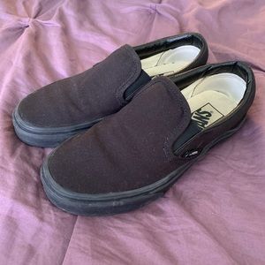 Vans slip on